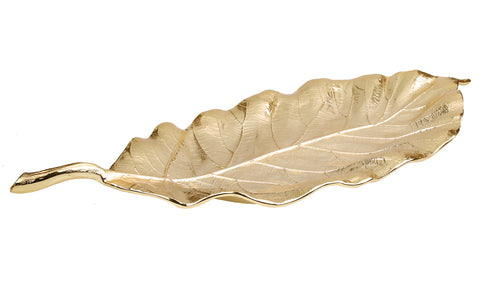 Gold Leaf Dish - 19.75