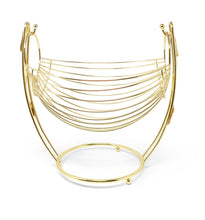 Load image into Gallery viewer, Gold Wire Decorative Basket, 13&quot;