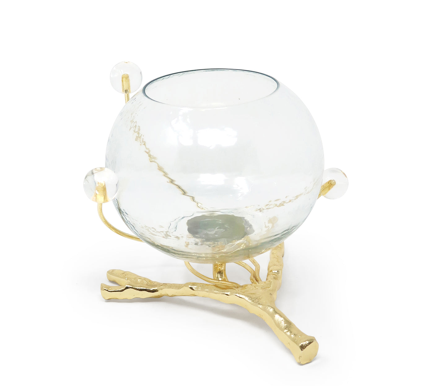 Branch Bowl Centerpiece with Ball Design - 8.3