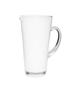 White Glass Pitcher