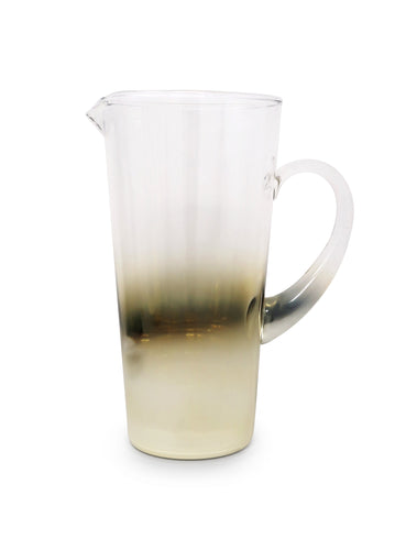 Pitcher with Gold Ombre Design, 9.25
