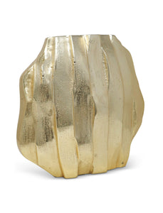 Gold Dimensional Vase