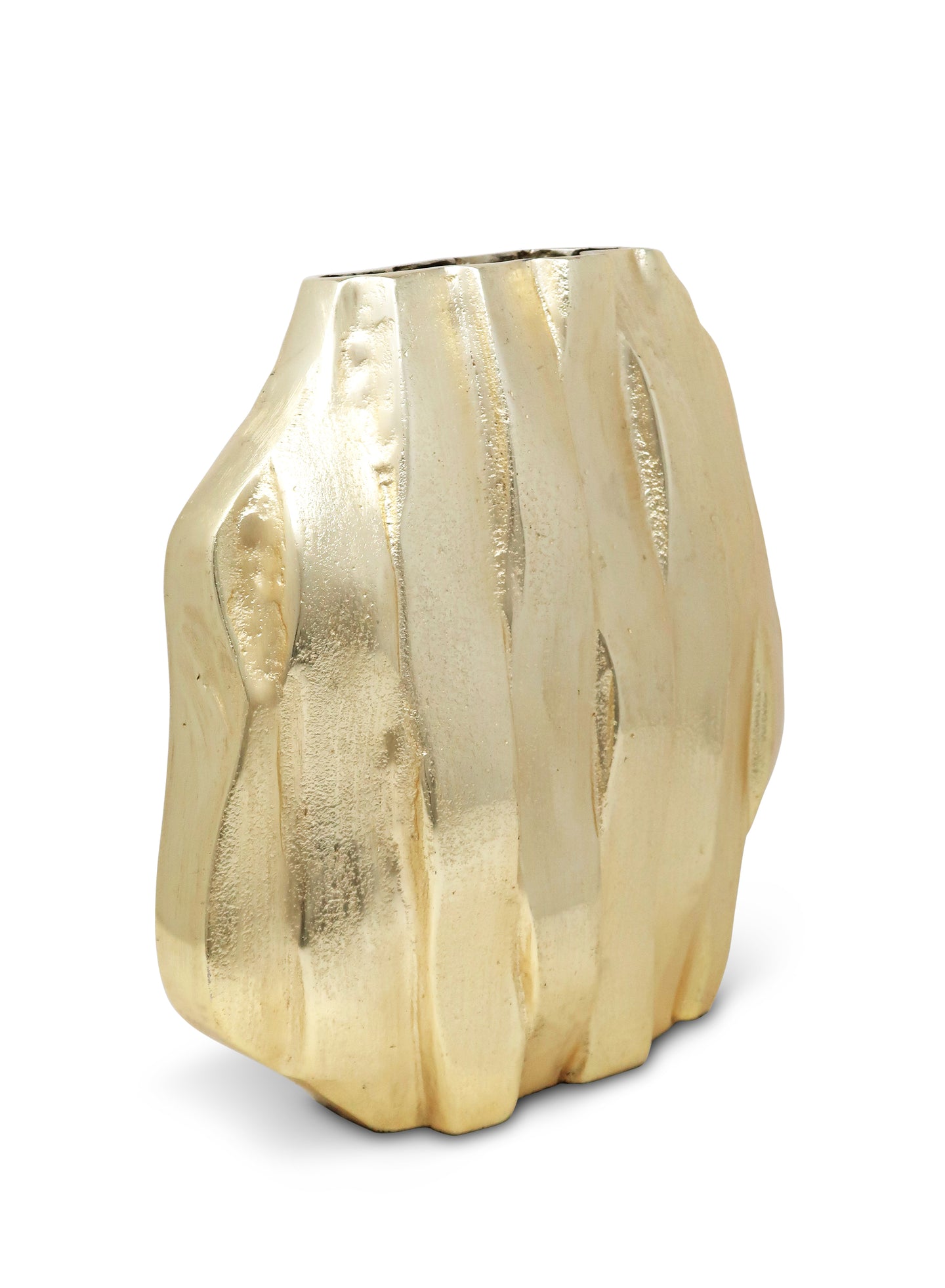 Gold Dimensional Vase