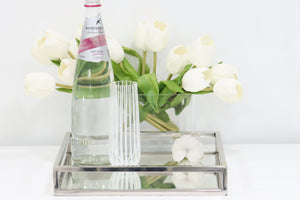 Square Mirrored Napkin Holder