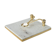 Load image into Gallery viewer, Square Napkin Holder with Ball Detail - 7.5&quot;