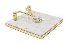 Load image into Gallery viewer, Square Napkin Holder with Ball Detail - 7.5&quot;