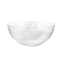 Load image into Gallery viewer, Salad Bowl with Glass Insert Gold and Clear Ball Legs - 11"D