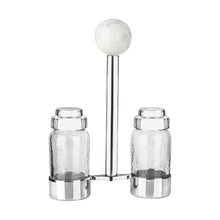 Load image into Gallery viewer, Salt and Pepper Shaker with Ball Detail- 5"L