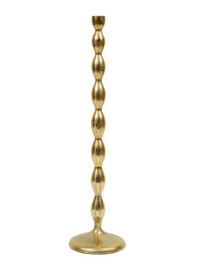 Gold Braided Candlestick 25.5"