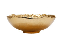 Load image into Gallery viewer, Gold Bark Raw Edged Bowl