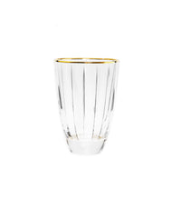 Load image into Gallery viewer, Set of 6 Tumblers with Gold Trim