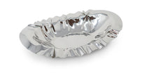 Load image into Gallery viewer, Oval Shaped Stainless Steel Bowl with Ruffle Edge
