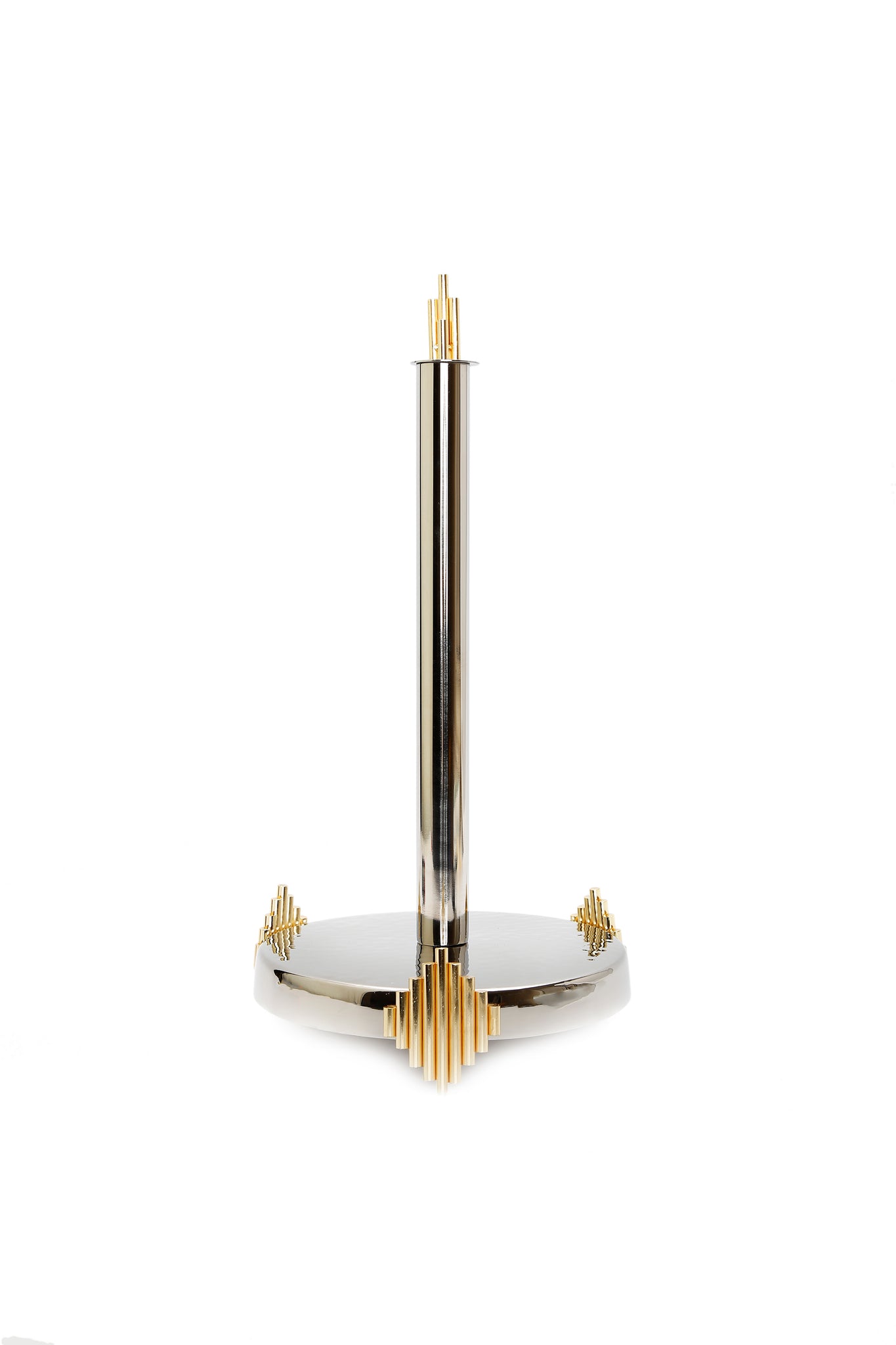 Guest Towel Holder Wood Black/Gold – Paperproducts Design