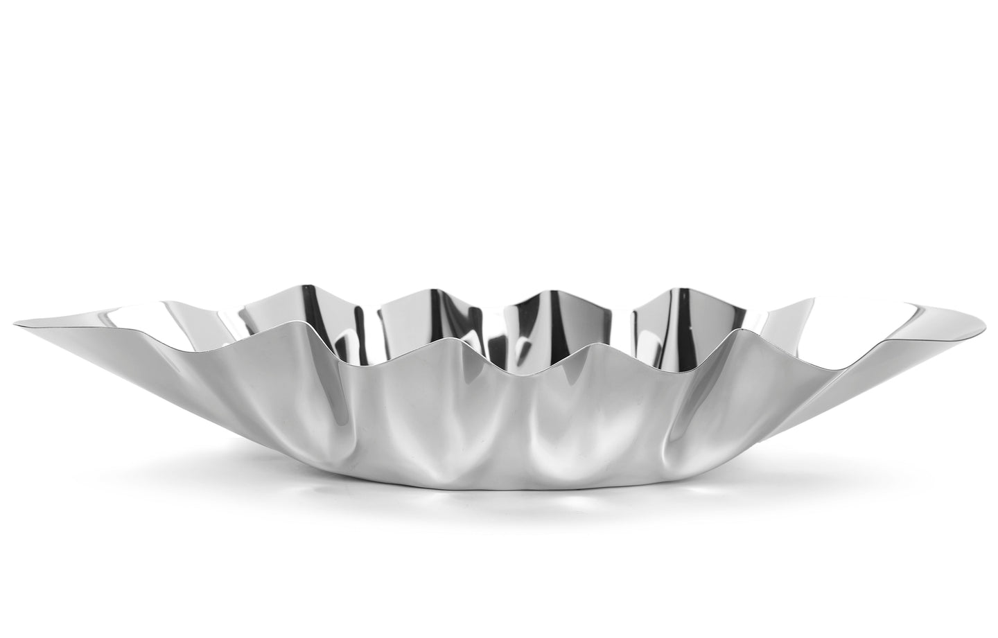 Stainless Steel Oval Bowl - 15.75