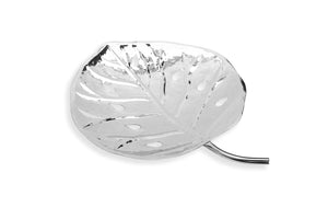 Stainless Steel Leaf Dish - 16"L