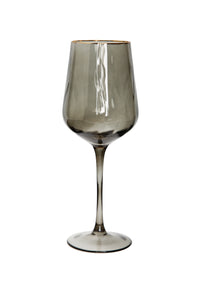 Set of 6 Smoked Water Glasses